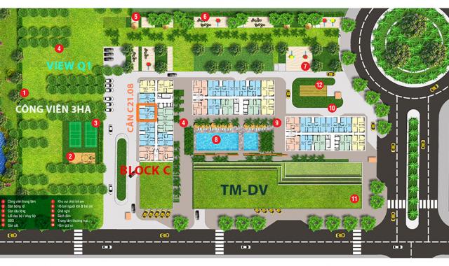 Bán căn hộ 2PN, quận 2, giá 1,25 tỷ, thanh toán 750 triệu còn lại trả góp theo tiến độ