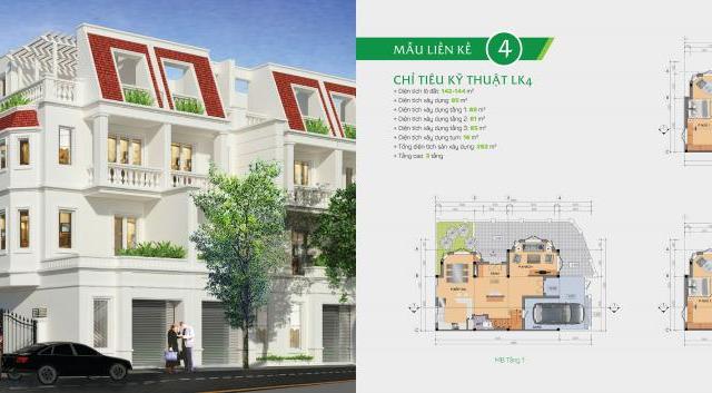 Bán liền kề biệt thự Tây Mỗ Residence – Constrexim 1