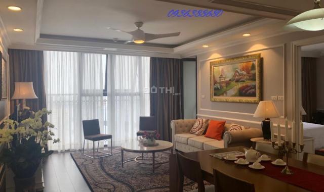 Cho thuê căn hộ chung cư N04 Trần Duy Hưng, tầng cao, view thoáng, 128m2, full nội thất. 0936388680