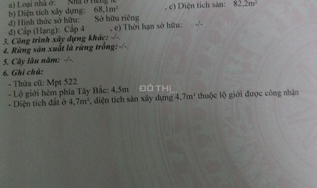 Cần bán nhà HXH 5m, số 74/23 Tô Ngọc Vân, P. Linh Tây, 68m2, giá 4,1 tỷ