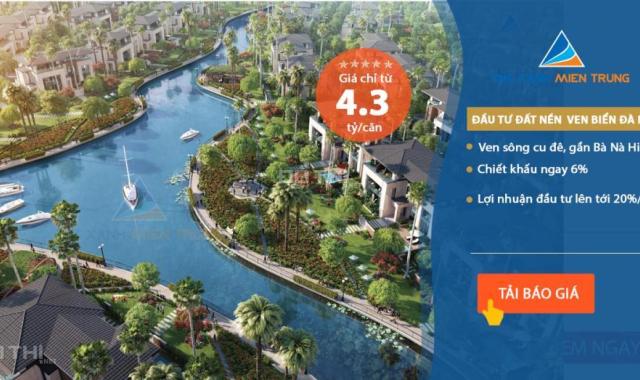 Mở bán GĐ1 Dragon Villas Đà Nẵng, cách bãi tắm Xuân Thiều 700m, giá chỉ 12,5 tr/m2