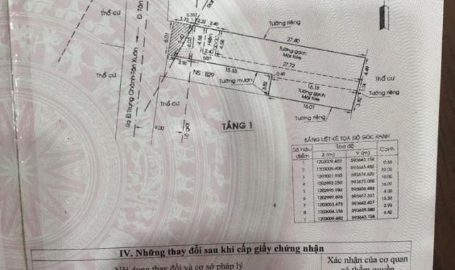 Bán nhà 6mx36m, nở hậu 10m, có 8 căn nhà trọ tại Tân Xuân 3, Hóc Môn. LH: 0909.859.843
