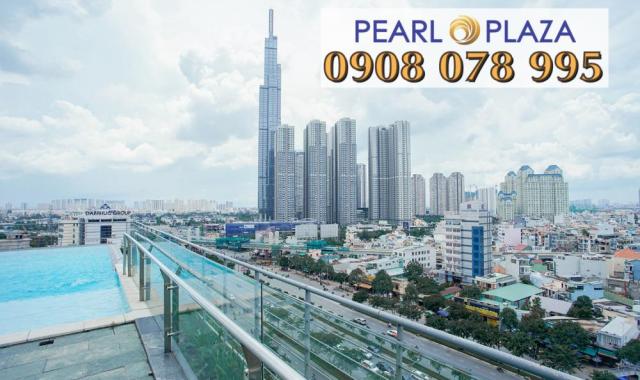 Bán gấp CH cao cấp tại Pearl Plaza, 1PN, DT 56m2, giá duy nhất thị trường, LH 0908 078 995