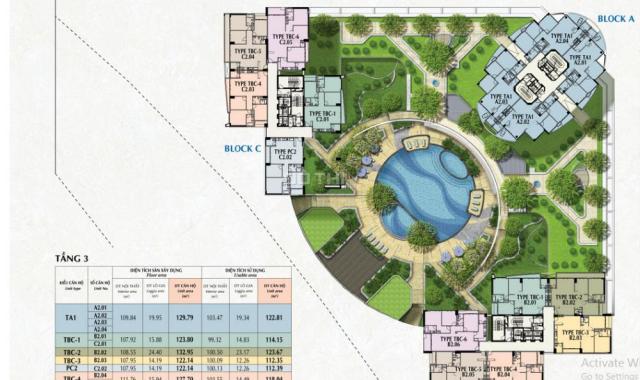 Bán căn hộ dự án Riverpark Residence, Quận 7, lầu cao, view sông, 135m2, giá rẻ nhất chỉ 5.8 tỷ