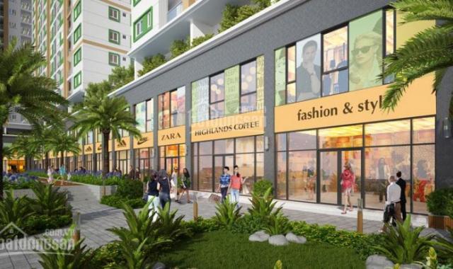 Cho thuê shophouse khu RichStar ngay mặt tiền 278 Hòa Bình, khu cao cấp Novaland, giá 35tr/100m2