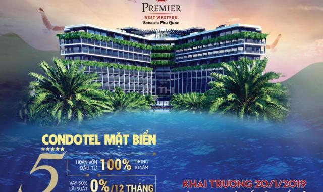 Best Western Premier Phú Quốc, 39 căn mặt biển cuối cùng chỉ 1,5 tỷ. Bàn giao tháng Q1/2019