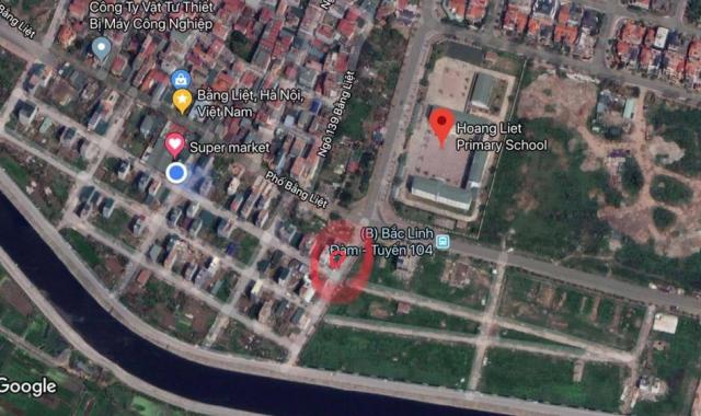 Bán lô đất 60m2 Bằng Liệt gần trường tiểu học Chu Văn An, Hoàng Liệt, giá 4.6 tỷ
