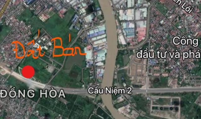 Bán lô đất TĐC đấu giá Đồng Hoà, Kiến An, giáp đường World Bank - Cầu Niệm 2 với giá 19tr/m2