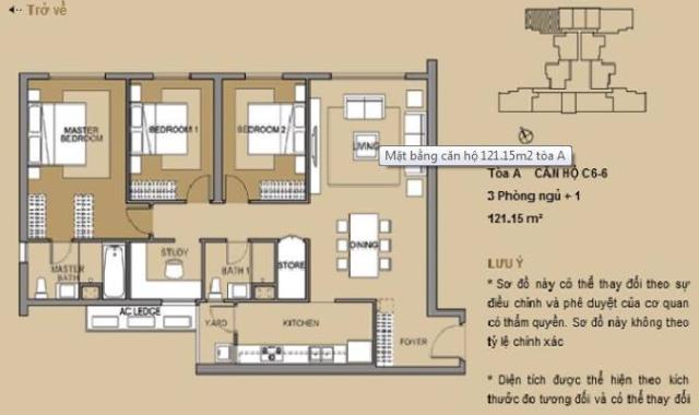 Căn hộ tòa A Mulberry Lane full nội thất, DT 121.15m2