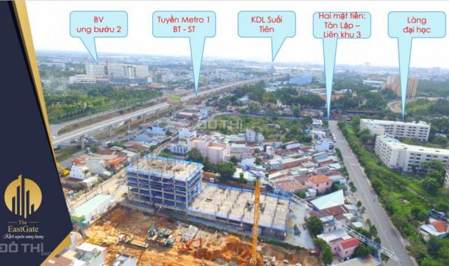 Căn hộ hiện đại The East Gate Suối Tiên, chỉ 255 tr nhận ngay căn hộ, Vietcombank HT 70%. 090672605