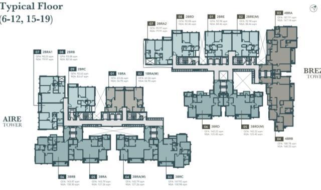 Bán căn hộ D’Edge Thảo Điền, 2PN, 90.23m2, giá 6.3 tỷ. LH 0906626505