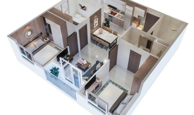 Bán căn hộ chung cư tại dự án Ecohome 3, Bắc Từ Liêm, Hà Nội diện tích từ 39m2-76m2, 15 triệu/m²