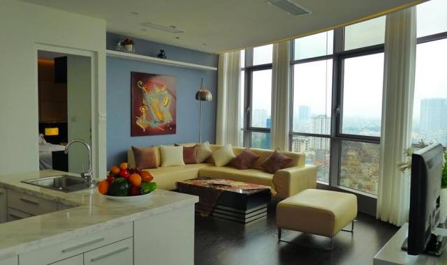 Cho thuê căn hộ chung cư cao cấp Goldmark City 136 Hồ Tùng Mậu, full đồ, 2PN, 6 tr/th. 0965820086