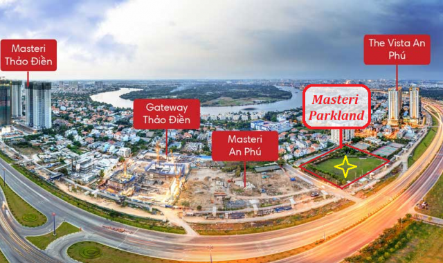 Nhận giữ chỗ ưu tiên dự án mới Masteri Parkland của Thảo Điền Investment, 0903.69.10.96