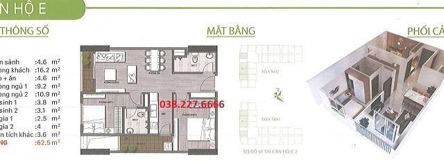 Chung cư Ecohome 3, giá từ 13,5tr/m2, LH 0382276666