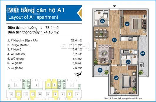 Chỉ từ 26tr/m2 có đáng để mua căn hộ cao cấp Amber Riverside 622 Minh Khai, liền kề Time City
