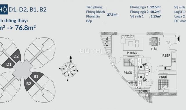 Bán căn hộ chung cư Skyview Plaza - 360 Giải Phóng, chỉ 29.5tr/m2. LH: 0972.995.695