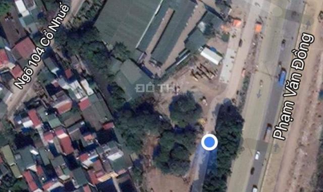 Bán đất mặt đường Phạm Văn Đồng - Bắc Từ Liêm, dt 2342m2, mt 67m, giá 12tr/m2
