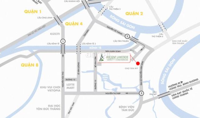 Khách Việt muốn bán căn 2PN, Ascent Lakeside Quận 7. Mã căn: AL.06.07