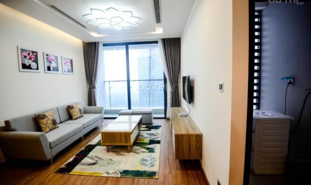 Cho thuê căn hộ chung cư cao cấp E4 Yên Hòa, 60m2, 2PN đủ đồ, giá 13 tr/th. 0974881589