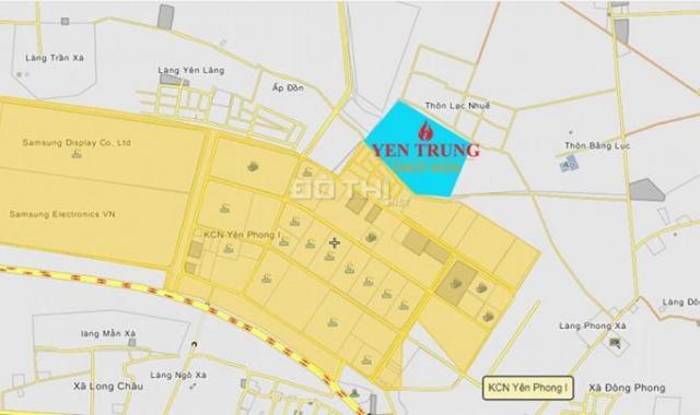 Đất nền với giá từ 10.5tr/m2 tại KĐT Yên Trung - Thụy Hòa (Cạnh KCN Yên Phong Bắc Ninh)