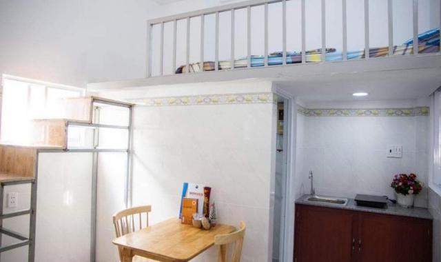 Cho thuê căn hộ mini có gác lửng, đầy đủ nội thất mới 