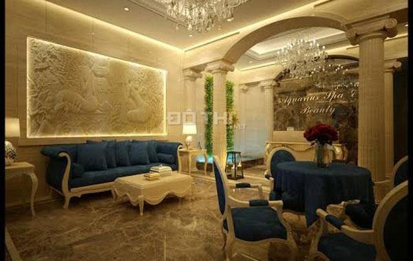 Bán nhà mặt ngõ 122m2 Thái Hà, 16 tỷ, ô tô kinh doanh, VP, spa, khách sạn