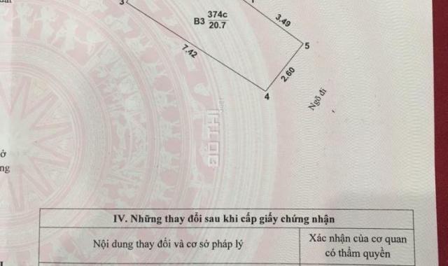 Bán nhà siêu hot chợ Khâm Thiên, 21m2, 1.4 tỷ nở hậu, mô tả: Lô góc 3 mặt thoáng, nở hậu