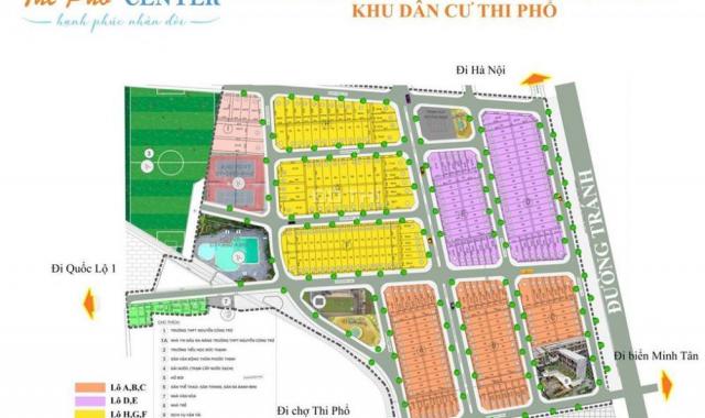 Mở bán dự án Thi Phổ Center, Quảng Ngãi, giá 3tr/m2