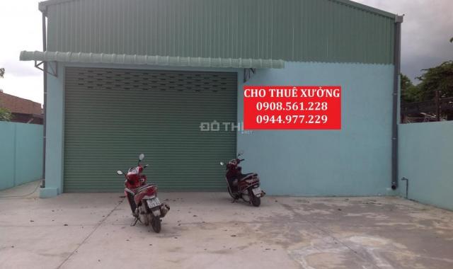 Cho thuê nhà xưởng 400m2, mới xây dựng. Đường Thạnh Lộc 31, phường Thạnh Lộc, quận 12