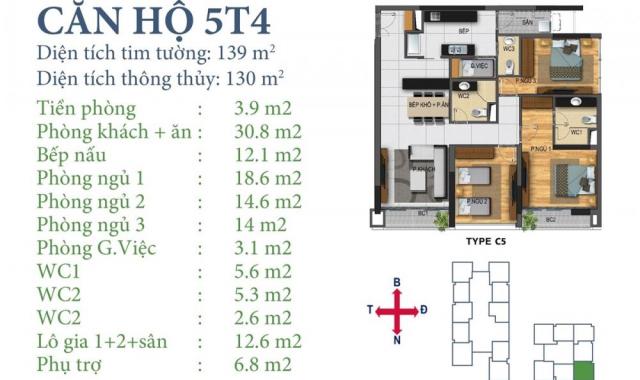 Đóng 50% nhận nhà căn góc view ngắm Hồ Tây Khu Ngoại Giao Đoàn