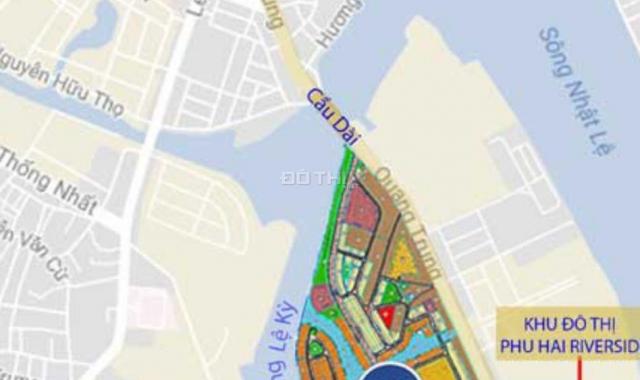Đất nền dự án Phú Hải Riverside đường 13m, đường 25m, biệt thự view sông