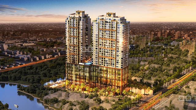 Căn hộ chung cư tại dự án South Gate Tower, Quận 7, Hồ Chí Minh diện tích 50m2, giá 39.5tr/m2