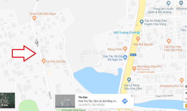Bán đất Đà Nẵng, diện tích 302m2, giá 6 tỷ, tại Đường Tôn Đản, Phường Hòa Thọ Tây, Cẩm Lệ, Đà Nẵng