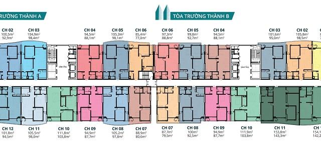 Bán căn 1205 2A, CC Tràng An Complex, số 1, Phùng Chí Kiên, DT 105m2, giá 4,5 tỷ, LH 0997 514 266