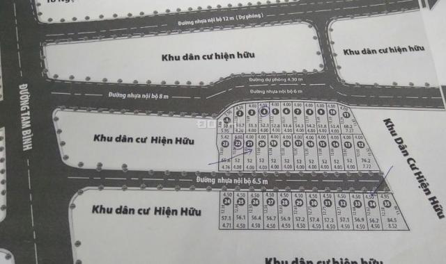 Chủ bán gấp nền chợ Tam Hà, Phường Linh Đông, Thủ Đức, diện tích: 52m2. Giá 2.64 tỷ