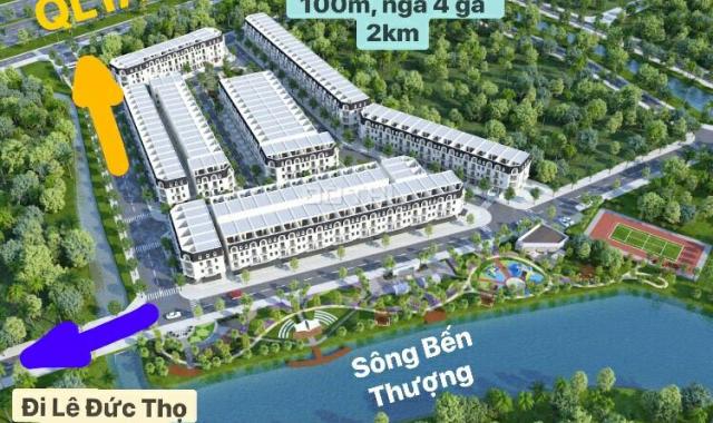 Mở bán giai đoạn 1 của dự án Pier IX, với 50 căn nhà phố ven sông, vị trí QL 1A, đối diện UBND