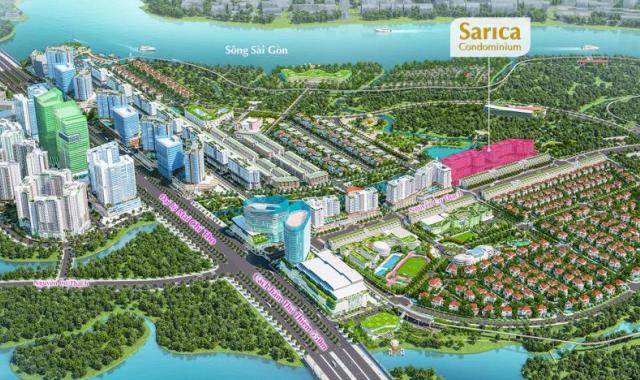 Bán căn hộ khu Sala - Sarica 3PN - 12,5 tỷ, liên hệ 0906695734