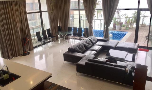 Bán căn hộ penthouse Golden Palace, để lại nội thất sang trọng, 368m2, 5 phòng ngủ