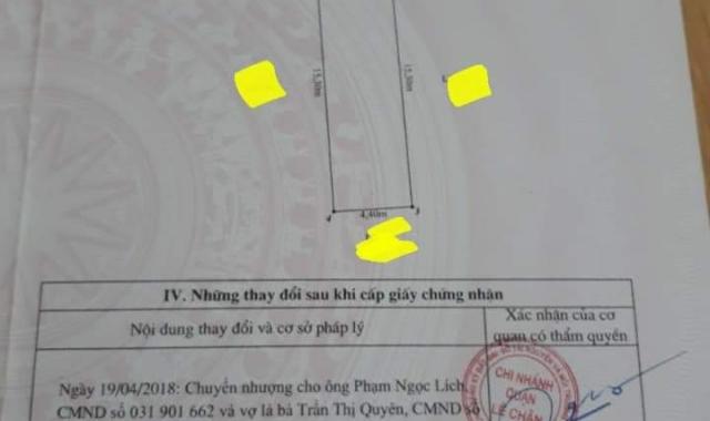 Bán lô đất TDC Tam Kỳ, Vĩnh Niệm, Lê Chân, giá 1.95 tỷ