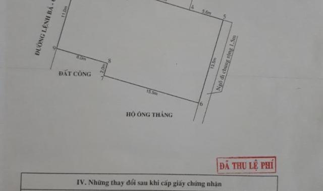 Bán lô đất xây biệt thự mặt đường Quỳnh Cư, Hùng Vương, Hồng Bàng, Hải Phòng