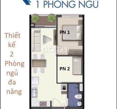 Chính chủ nhượng lại căn hộ Q7 SG Riverside Complex, DT 53,67m2, giá 1.78 tỷ