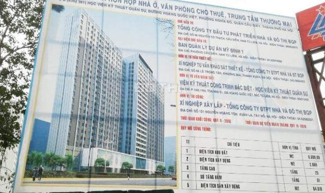 Bán căn hộ chung cư tại dự án chung cư 60 Hoàng Quốc Việt, Cầu Giấy, Hà Nội, diện tích 117m2