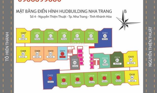 Chung cư HUD Building Nha Trang, cất nóc ngày 25/4. Liên hệ để được xem nhà mẫu