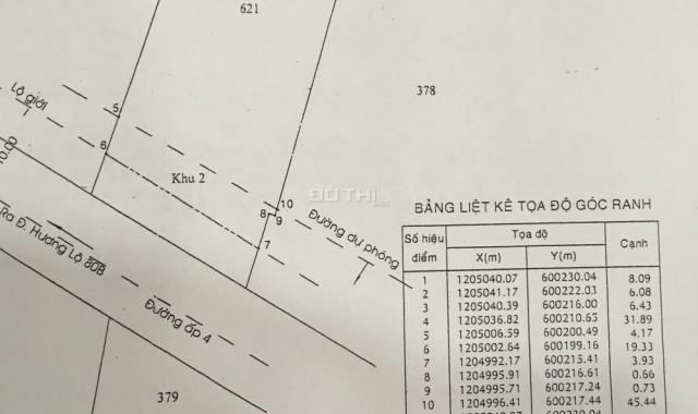 Bán 828.6m2 đất thổ cư, MT Thạnh Xuân 52, Quận 12. Giá 11,5 tỷ