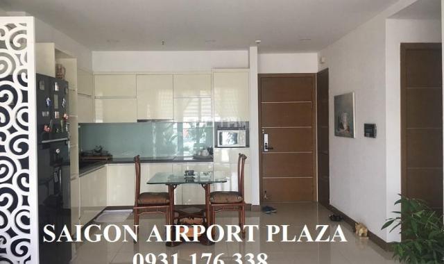 Bán căn hộ siêu đẹp Saigon Airport Plaza 95m2, tầng cao, view sân vườn, nội thất nhập