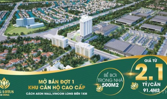 TSG Lotus - dự án hot nhất KĐT Sài Đồng, view biệt thự mở bán đợt 1, chiết khấu 1.5%. 0943357644