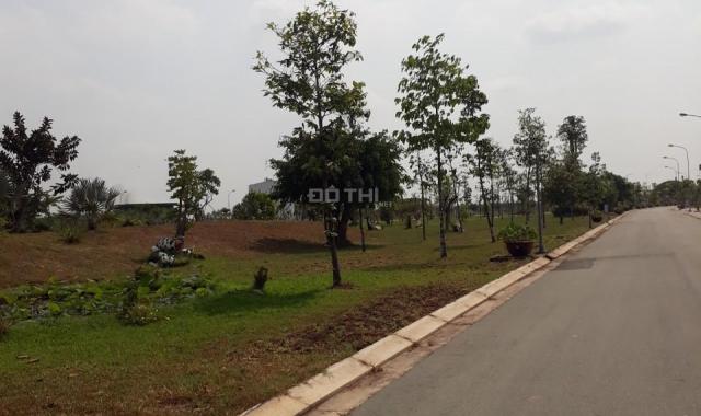 Bán đất dự án KĐT Làng Sen Việt Nam, Đức Hòa, Long An, lô G1 mặt hồ, diện tích 90m2, giá 1.1 tỷ