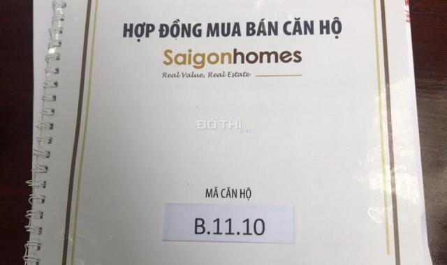 Chính chủ cần bán căn hộ Saigon Home 1 phòng ngủ, DT 48 m2. 