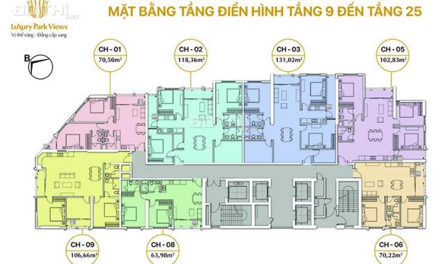 Giá sốc 38.6tr/m2 sở hữu căn hộ đẹp nhất trung tâm Hà Nội, view trực diện công viên Cầu Giấy